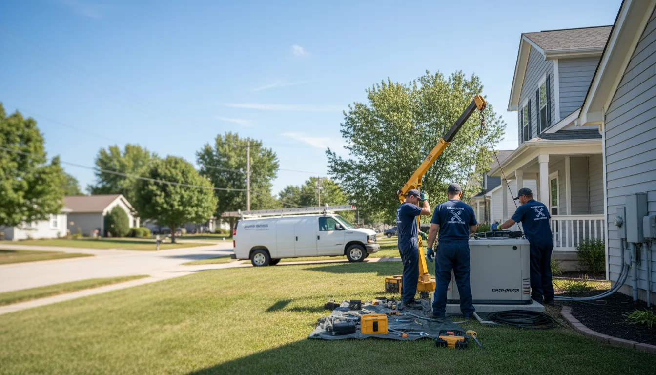 Generator Installation in Emington, IL near me